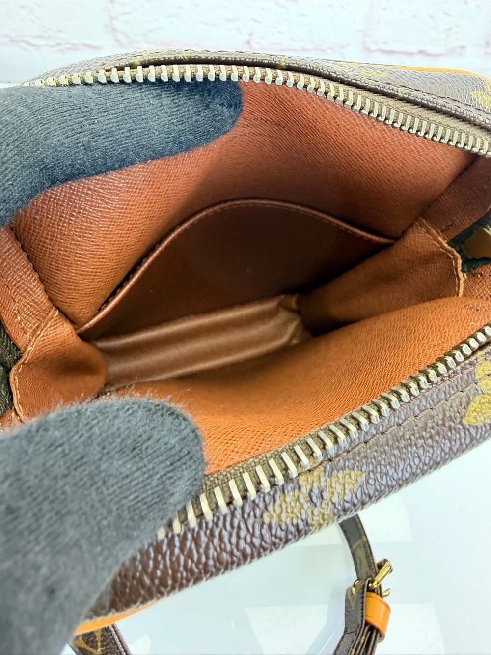 Louis Vuitton Brown Monogram Canvas Danube 21 Crossbody Bag